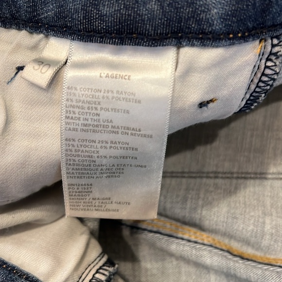 L’Agence Margot High Waist Crop Jeans - Picture 9 of 10